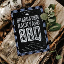 Search for blue lumberjack invitations Rustic