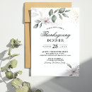 Search for botanical thanksgiving invitations Watercolor