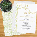 Search for fern leaf invitations Green