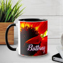 Search for daisy flower mugs Red