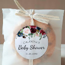 Search for red flower bouquet stickers Baby shower