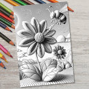 Search for adult coloring posters Floral