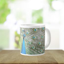 Search for peacock feather coffee mugs Plumage
