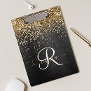 Search for glittery clipboards For her