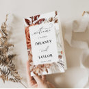 Search for booklet wedding programmes Double sided