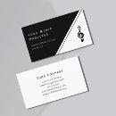 Search for music lessons business cards Professional