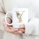 Search for letter y mugs Gold