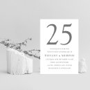Search for silver wedding anniversary invitations Simple