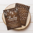 Search for mason jar baby shower invitations Wood