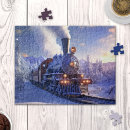 Search for christmas train puzzles Vintage