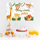 Search for jungle birthday party posters Cute