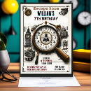Search for crime scene invitations Magnifying glass