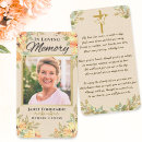 Search for bereavement prayer cards Cross