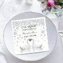 Search for white swans napkins Elegant