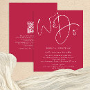 Search for magenta wedding invitations Budget
