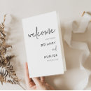 Search for folded wedding programs Minimalist