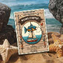 Search for ofishally one birthday invitations Fishing