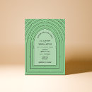 Search for vintage inspired wedding invitations Geometric