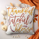 Search for thanksgiving cushions Thankful grateful blessed