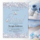 Search for expecting twins invitations Blue