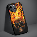 Search for skull and flames iphone cases Evil grimreaper horror skeletons
