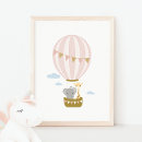 Search for balloon elephant posters baby kids Hot air balloon