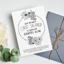 Search for vintage frame birthday invitations Black and white