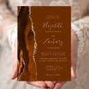 Search for brown wedding invitations Chic