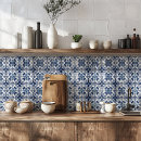 Search for kitchen backsplash tiles Blue and white