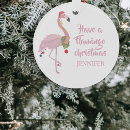 Search for pink flamingos christmas tree decorations Fun