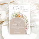 Search for boho bridal shower invitations Wildflower