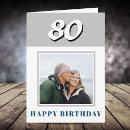Search for 80th for man birthday cards Eighty