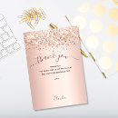 Search for sweet 16 thank you cards Rose gold