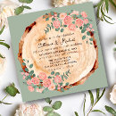 Search for tree square wedding invitations Unique