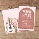 Search for cowgirl baby girl shower invitations Watercolor
