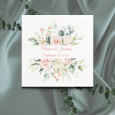 Search for napkin name date wedding napkins Watercolor