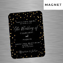 Search for gold star magnets Black and gold