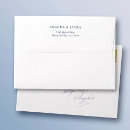Search for blue envelopes Return address