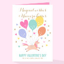 Search for unicorn valentines day cards Happy valentine's day