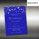 Search for silver stars wedding invitations Blue and silver