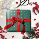 Search for green white polka dot wrapping paper Pattern