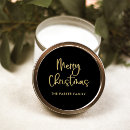 Search for elegant black and gold christmas stickers Modern