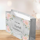 Search for wedding shower gift bags Blush pink