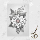 Search for line drawing tissue paper Black and white