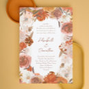 Search for floral bouquet wedding invitations Fall