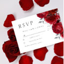 Search for red rose wedding rsvp cards Roses
