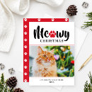 Search for cat photo christmas cards Modern
