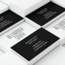Search for two names business cards Minimalist