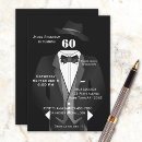 Search for mens tuxedo birthday invitations Adult