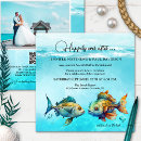 Search for fish wedding invitations Tropical